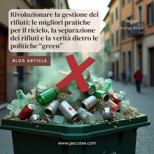 Rivoluzionare la gestione dei rifiuti: le migliori pratiche per il riciclo, la separazione e la verità dietro le politiche “green”