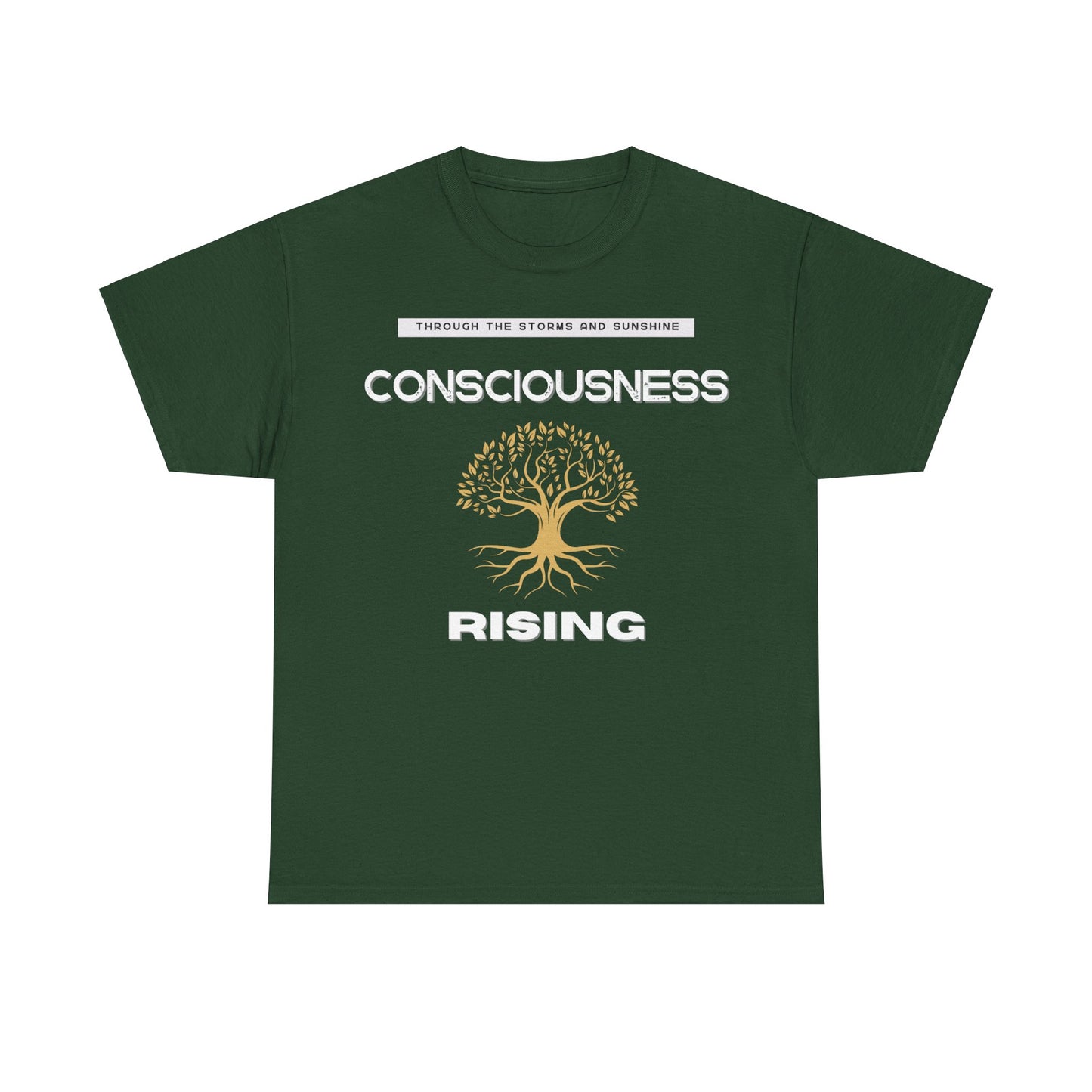 Consciousness Rising: Unisex Heavy Cotton Tee