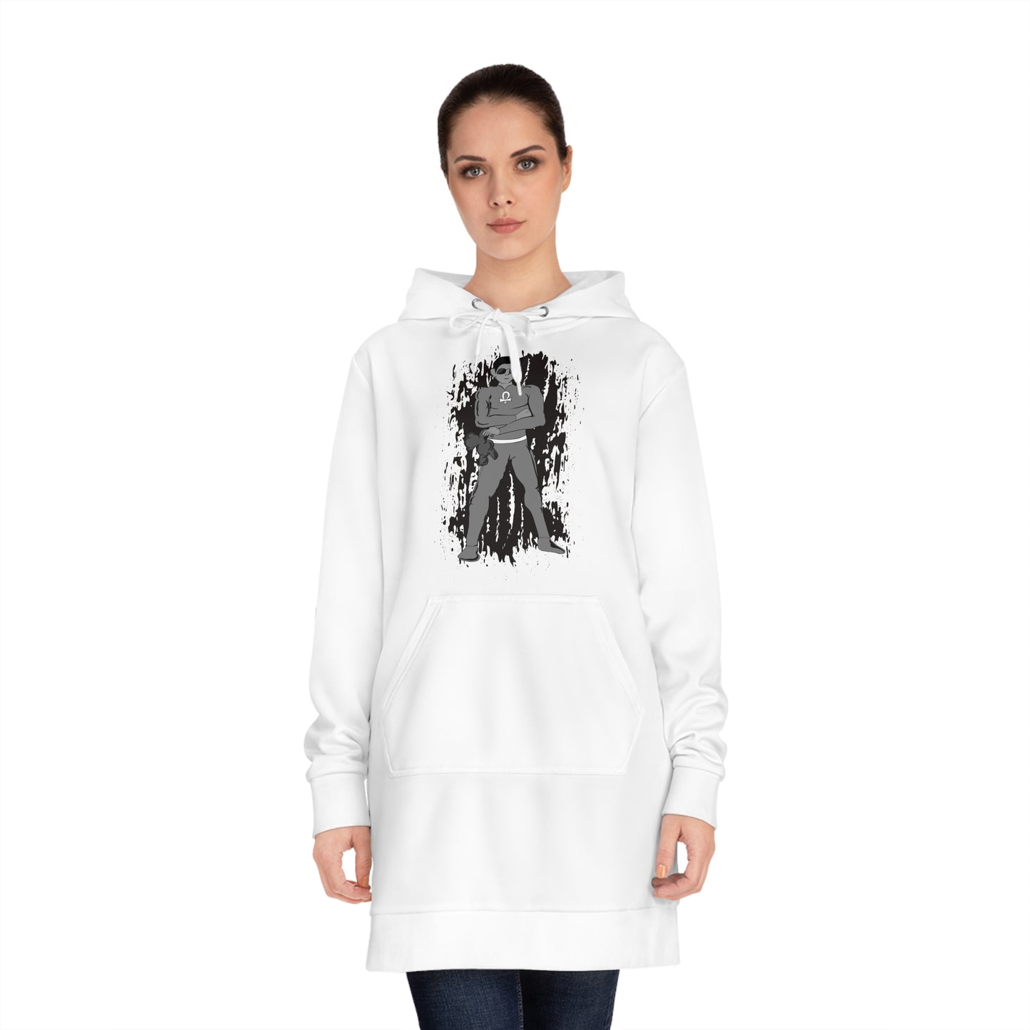 Women's Hoodie Chakra 1 Dress Root Chakra — Gothic Samurai Graphic Streetwear