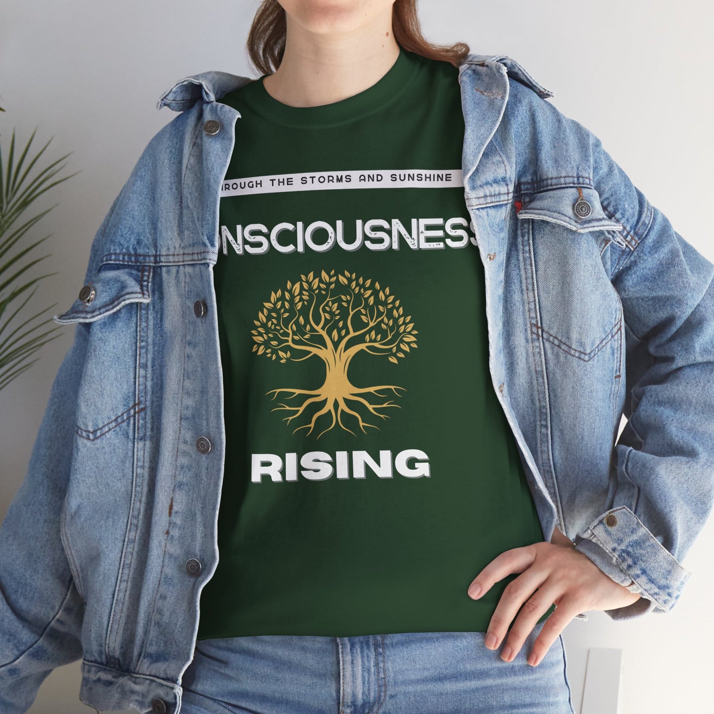 Consciousness Rising: Unisex Heavy Cotton Tee