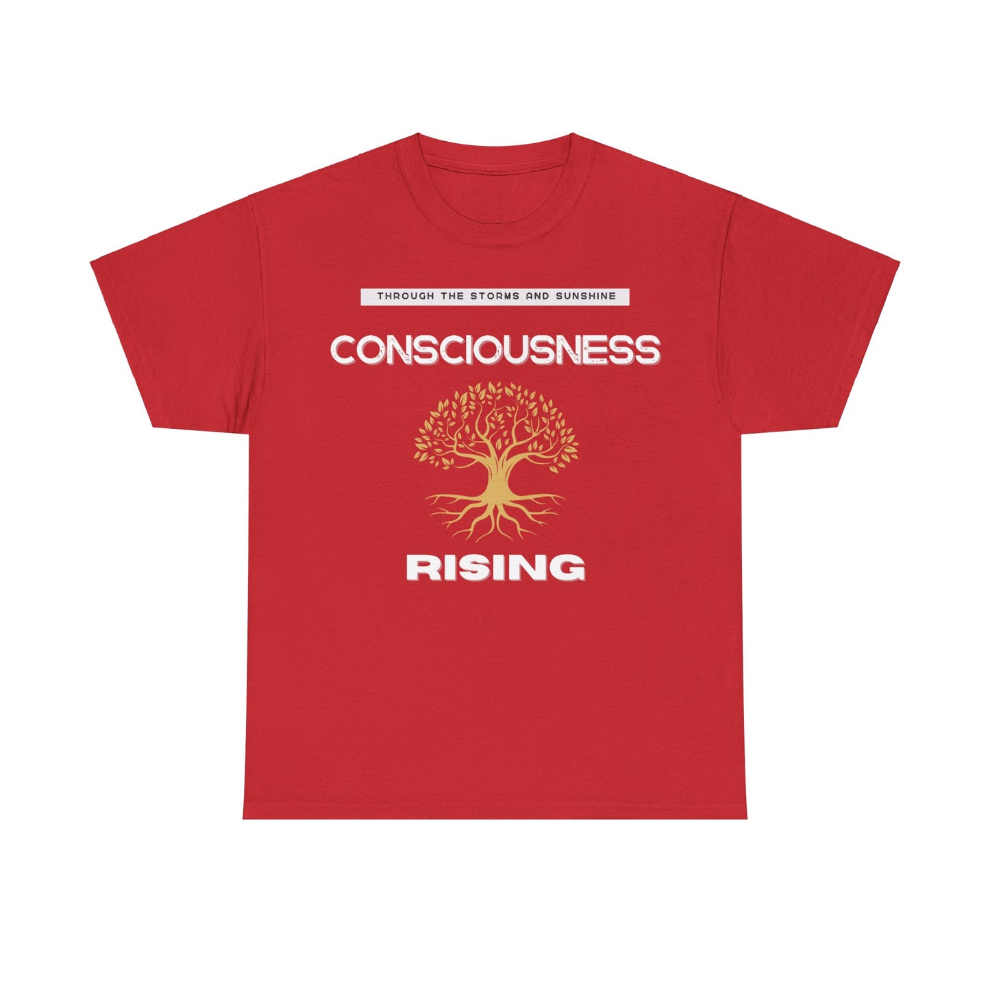 Consciousness Rising: Unisex Heavy Cotton Tee