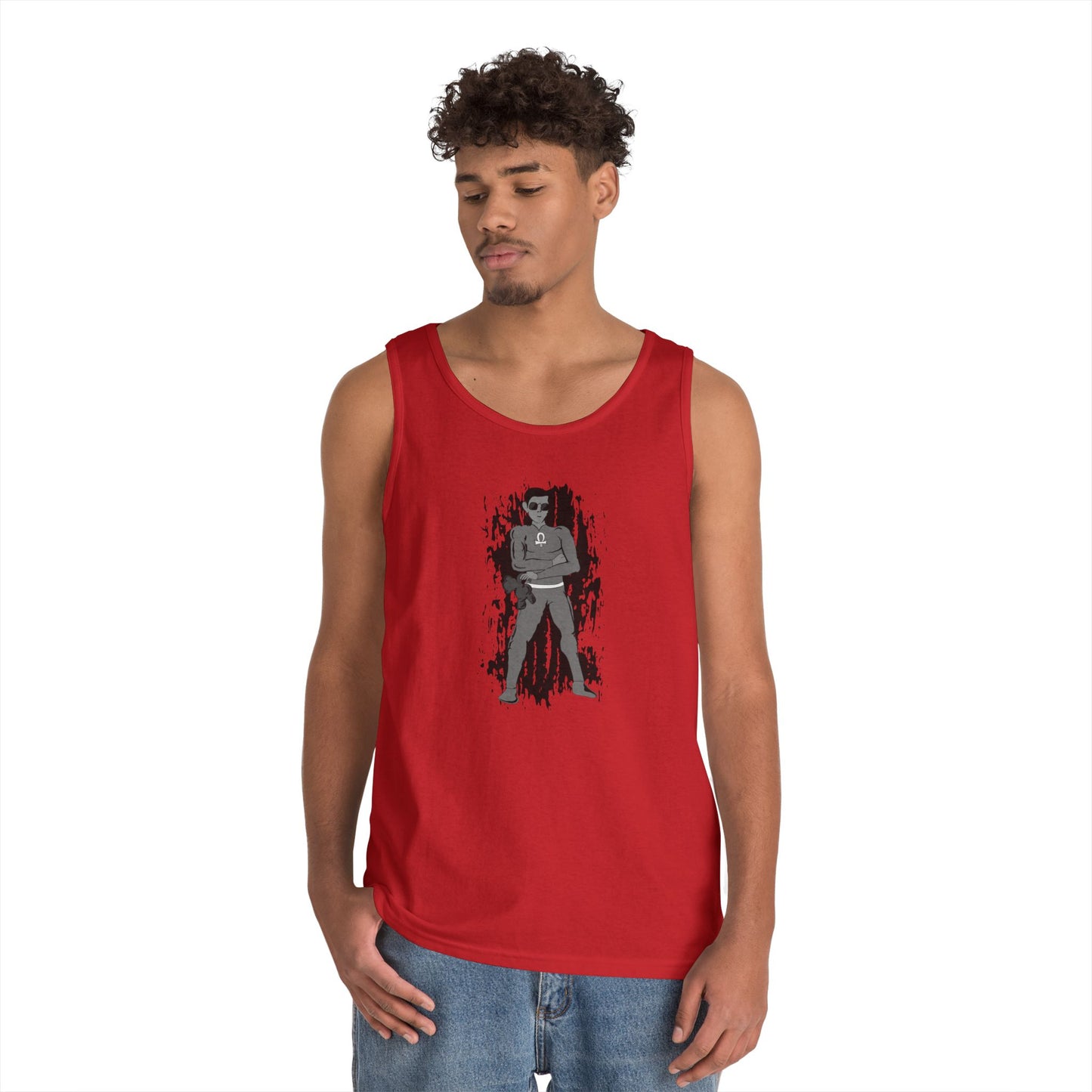Root Chakra 1 Tank Top — Retro Explorer Graphic