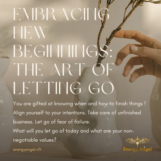 Embracing New Beginnings: The Art of Letting Go