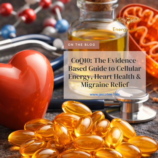 CoQ10: The Evidence-Based Guide to Cellular Energy, Heart Health & Migraine Relief