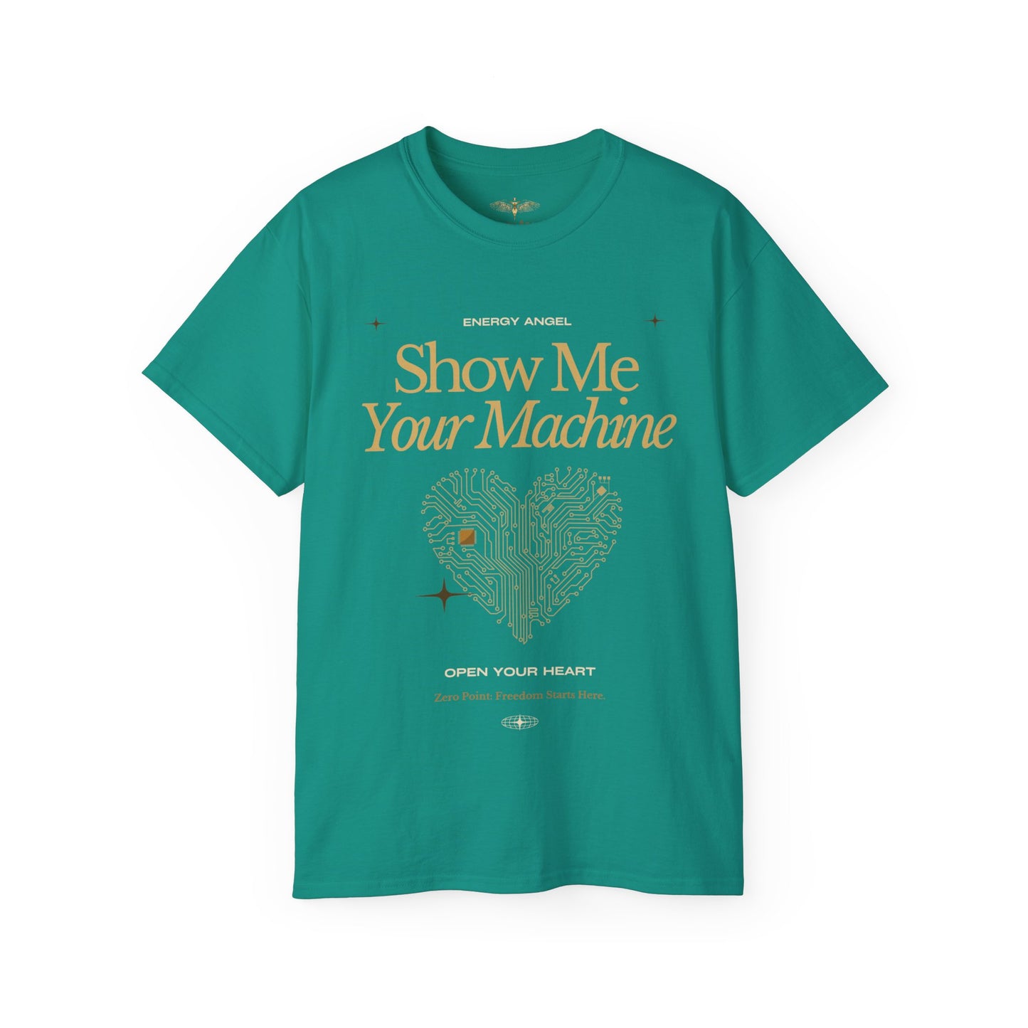 Jascotee x Energy Angel: Unleash Your Multidimensional Self (Unisex Tee)