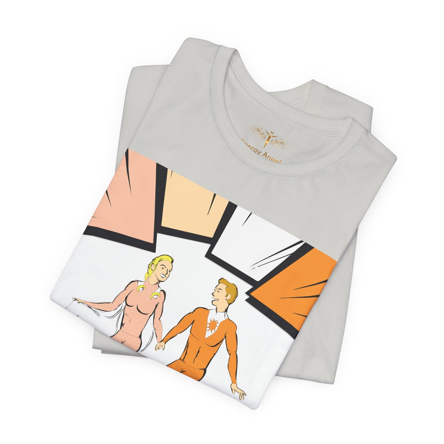 Solara & Rivo Sacral Chakra Tee — "Emotion. Art. Flow." Lightweight Unisex Design