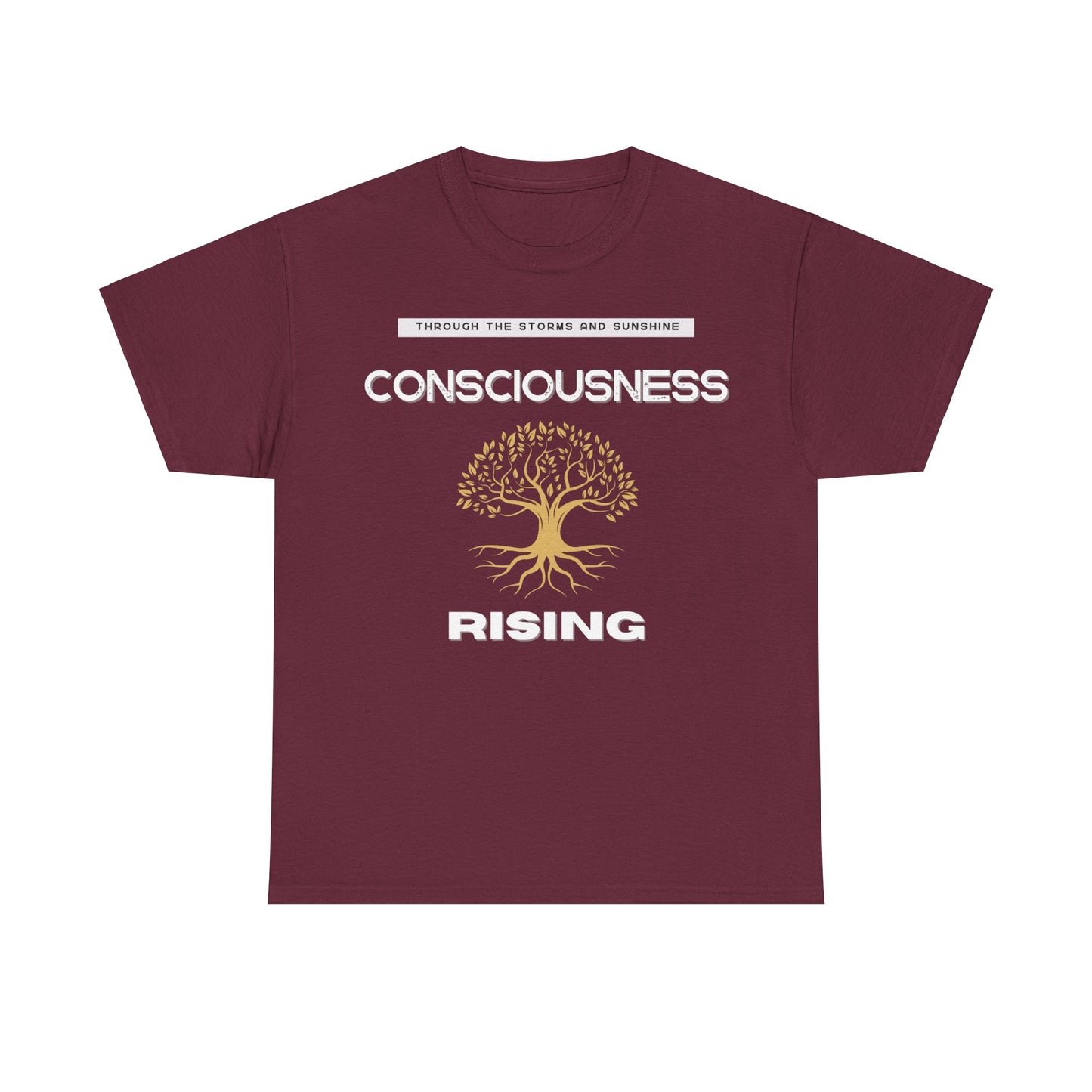 Consciousness Rising: Unisex Heavy Cotton Tee
