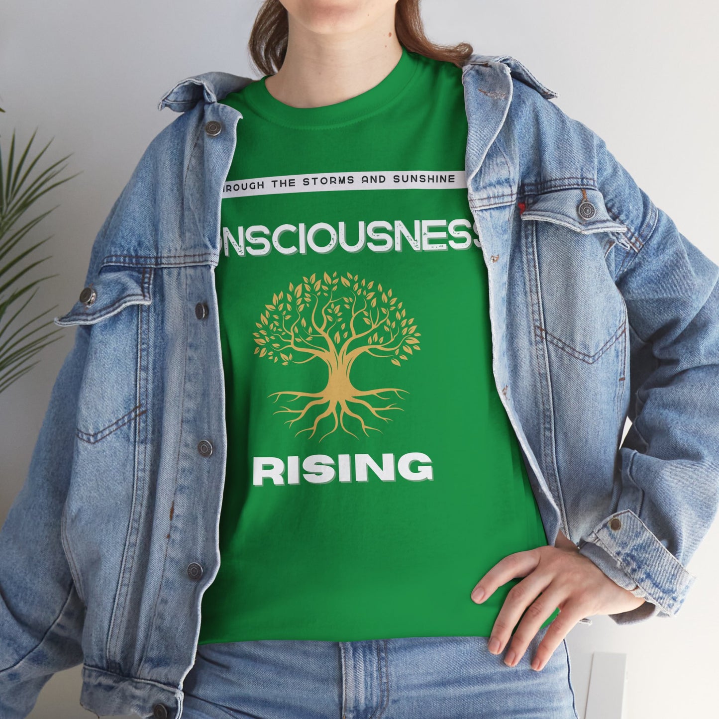 Consciousness Rising: Unisex Heavy Cotton Tee