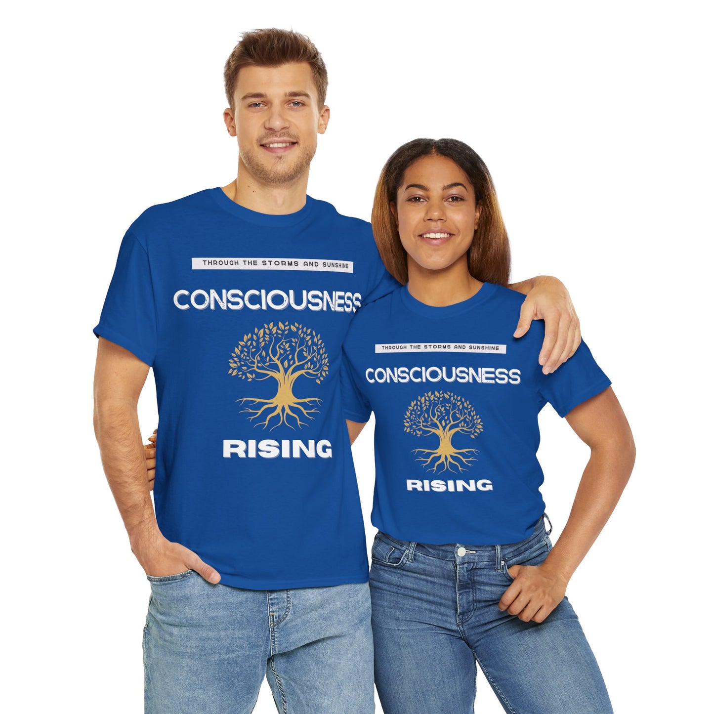 Consciousness Rising: Unisex Heavy Cotton Tee