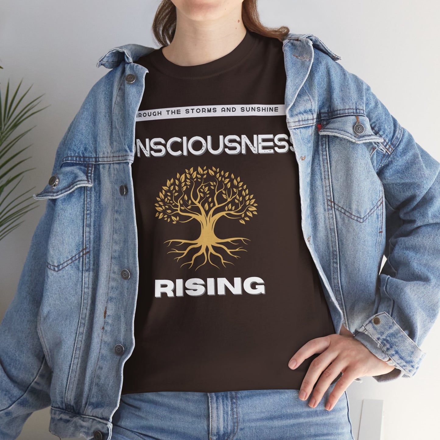 Consciousness Rising: Unisex Heavy Cotton Tee