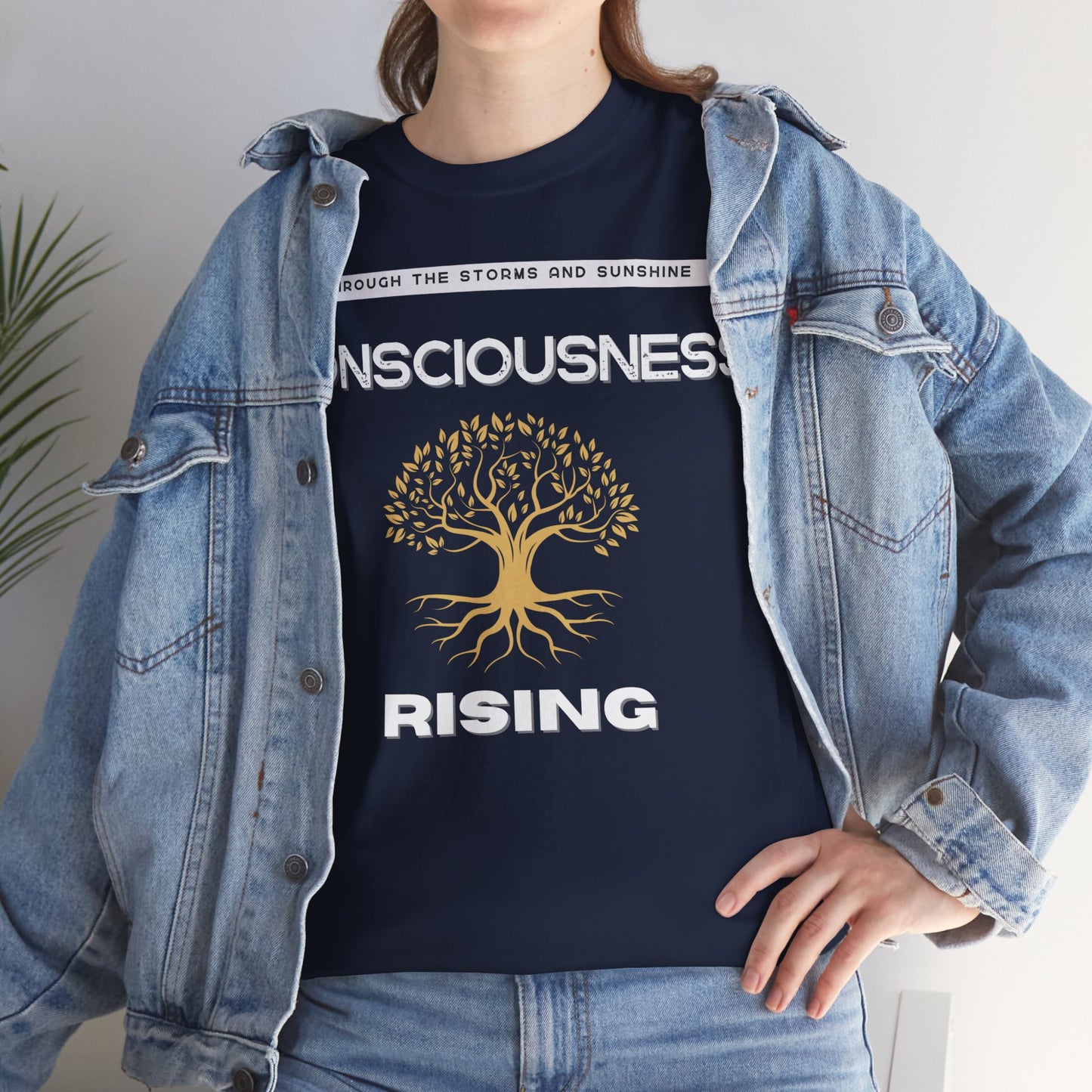 Consciousness Rising: Unisex Heavy Cotton Tee