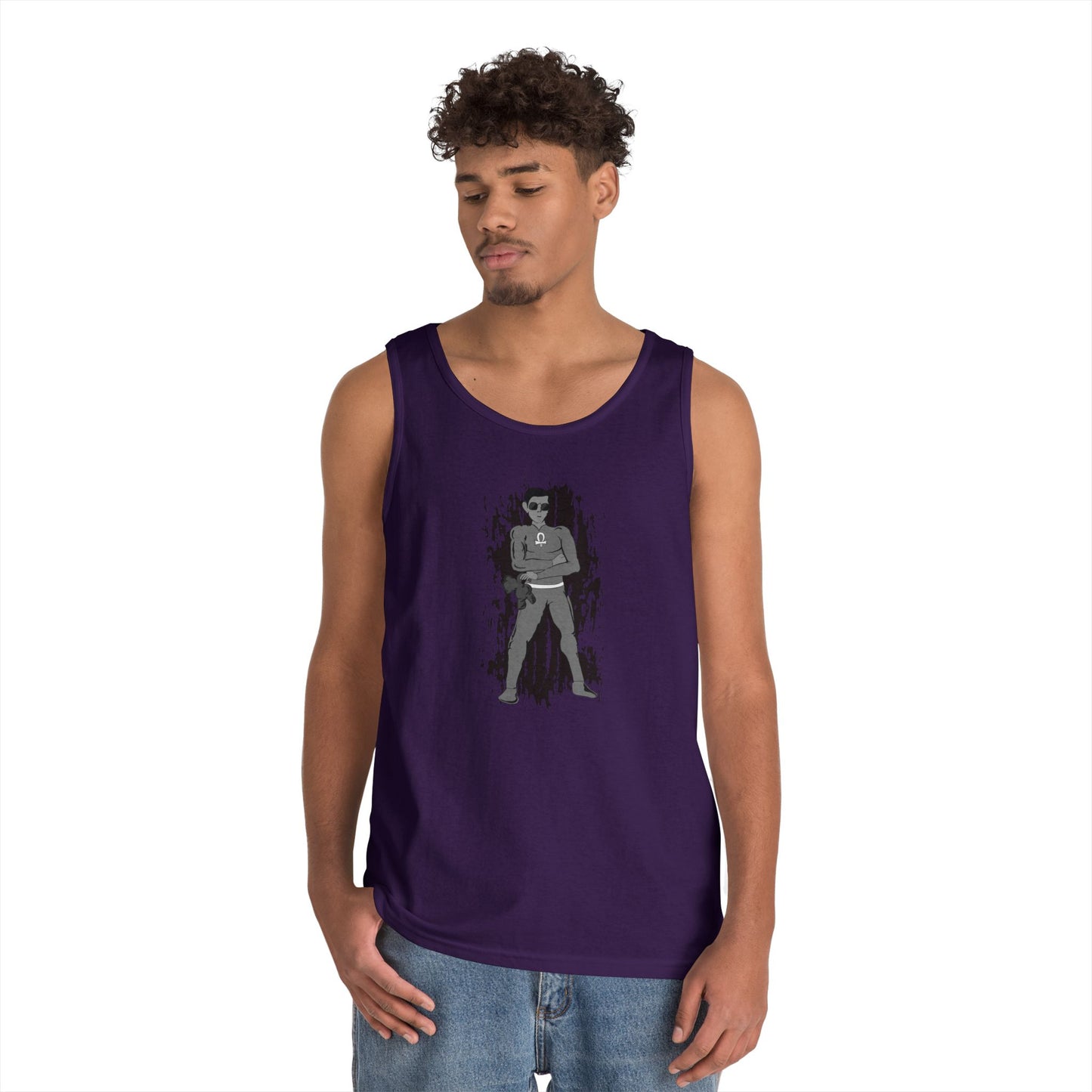 Root Chakra 1 Tank Top — Retro Explorer Graphic