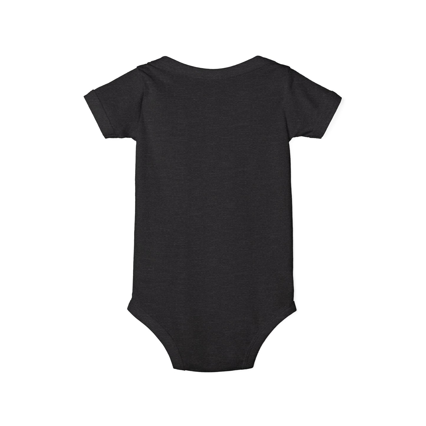 Infant One-Piece Bodysuit with Cute Sacral Chakra Super Hero Cartoon Fox Panel — Baby Gift & Everyday Wear