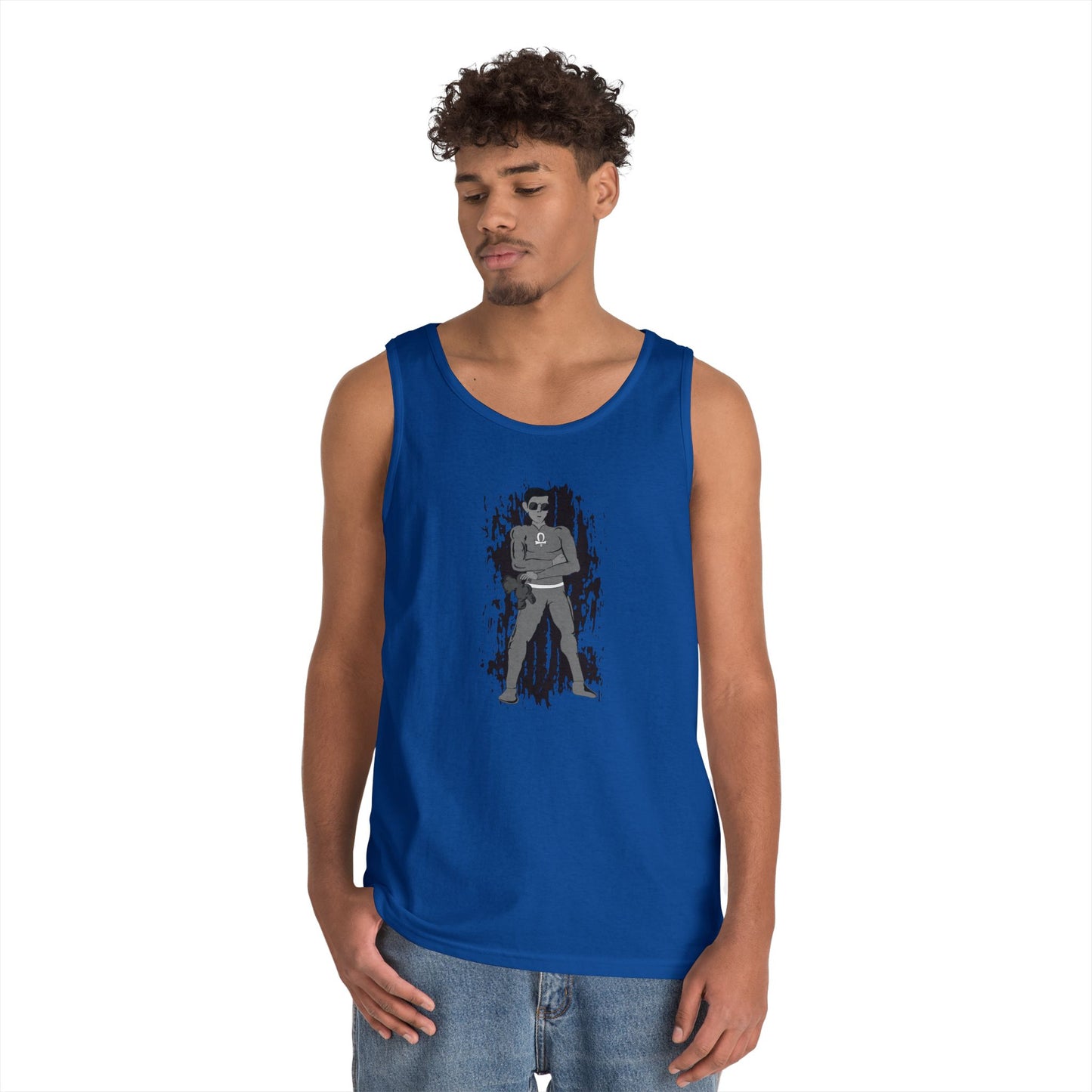 Root Chakra 1 Tank Top — Retro Explorer Graphic