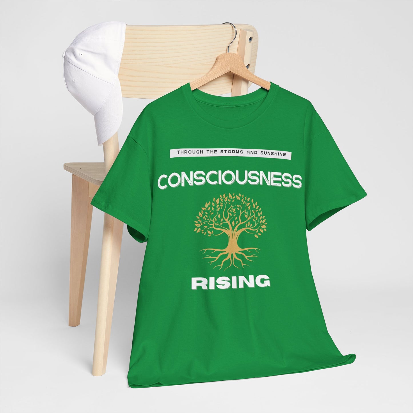 Consciousness Rising: Unisex Heavy Cotton Tee