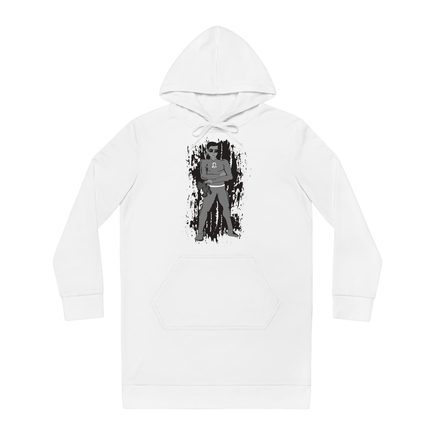 Women's Hoodie Chakra 1 Dress Root Chakra  — Gothic Samurai Graphic Streetwear