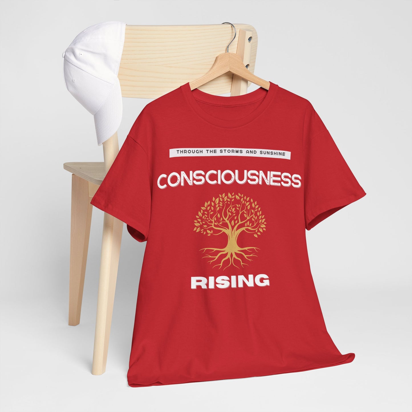 Consciousness Rising: Unisex Heavy Cotton Tee