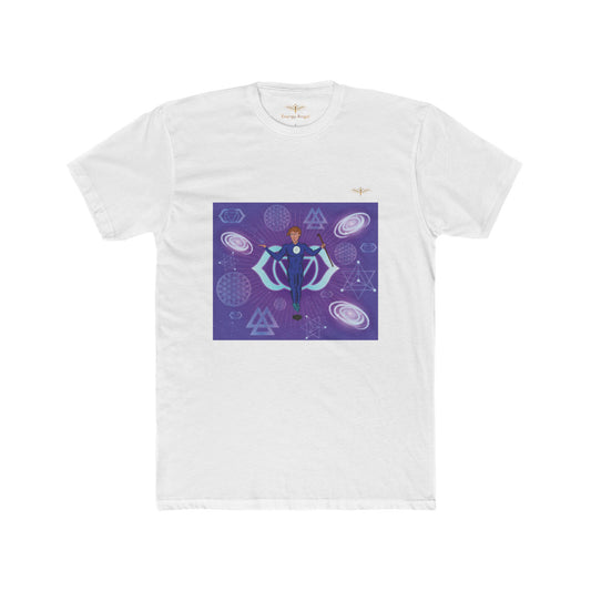 VAYDEN  “See Beyond the Seen” Third Eye Chakra Tee Chakra 6th Super Hero Cotton Crew Tee