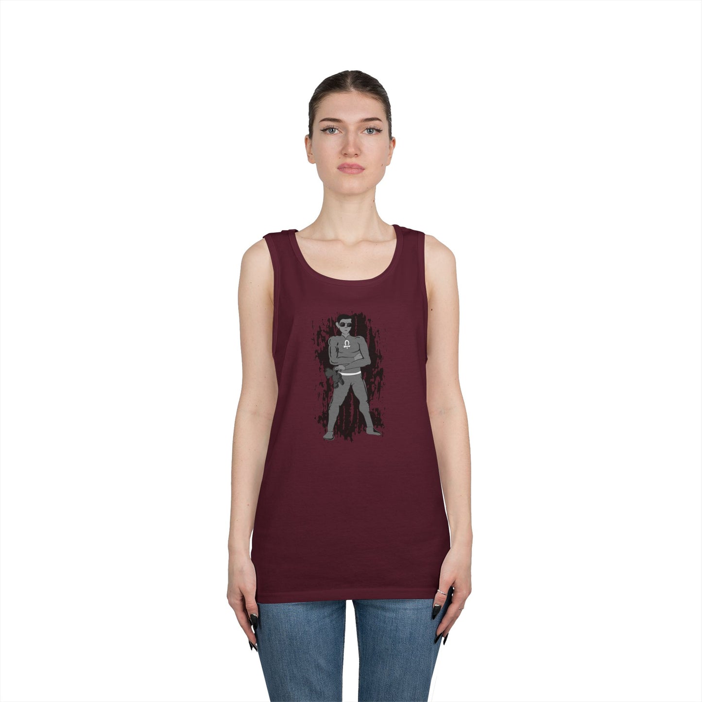 Root Chakra 1 Tank Top — Retro Explorer Graphic