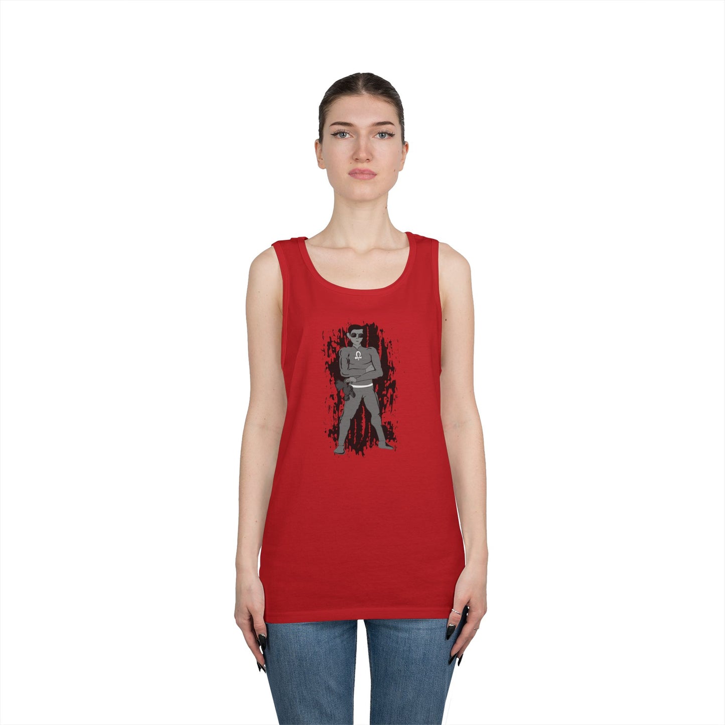 Root Chakra 1 Tank Top — Retro Explorer Graphic
