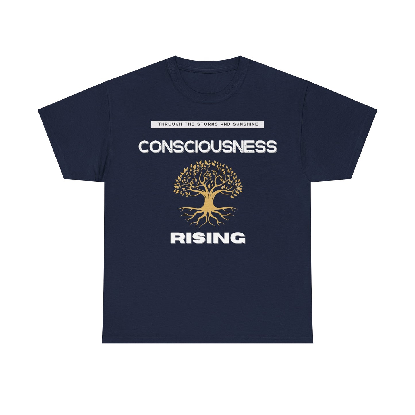 Consciousness Rising: Unisex Heavy Cotton Tee
