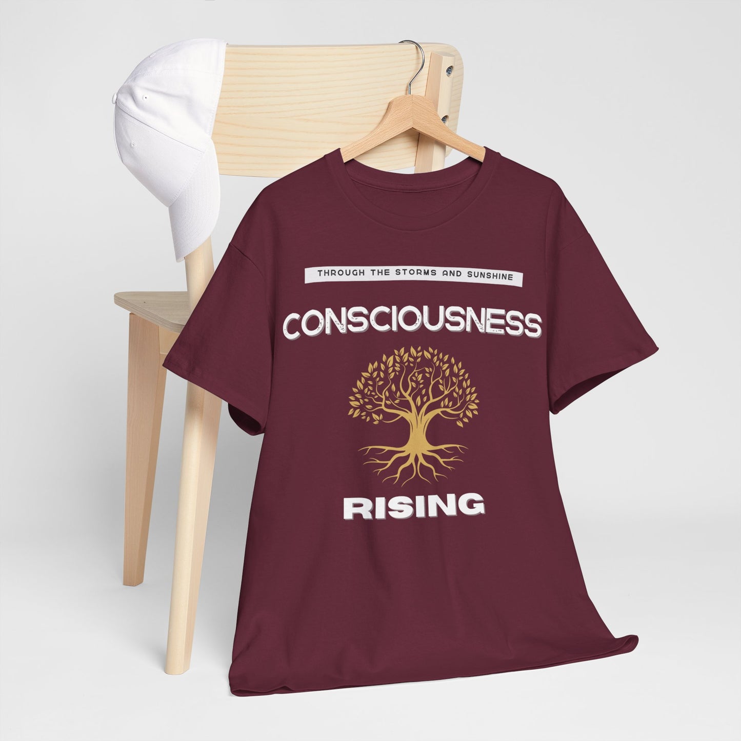 Consciousness Rising: Unisex Heavy Cotton Tee