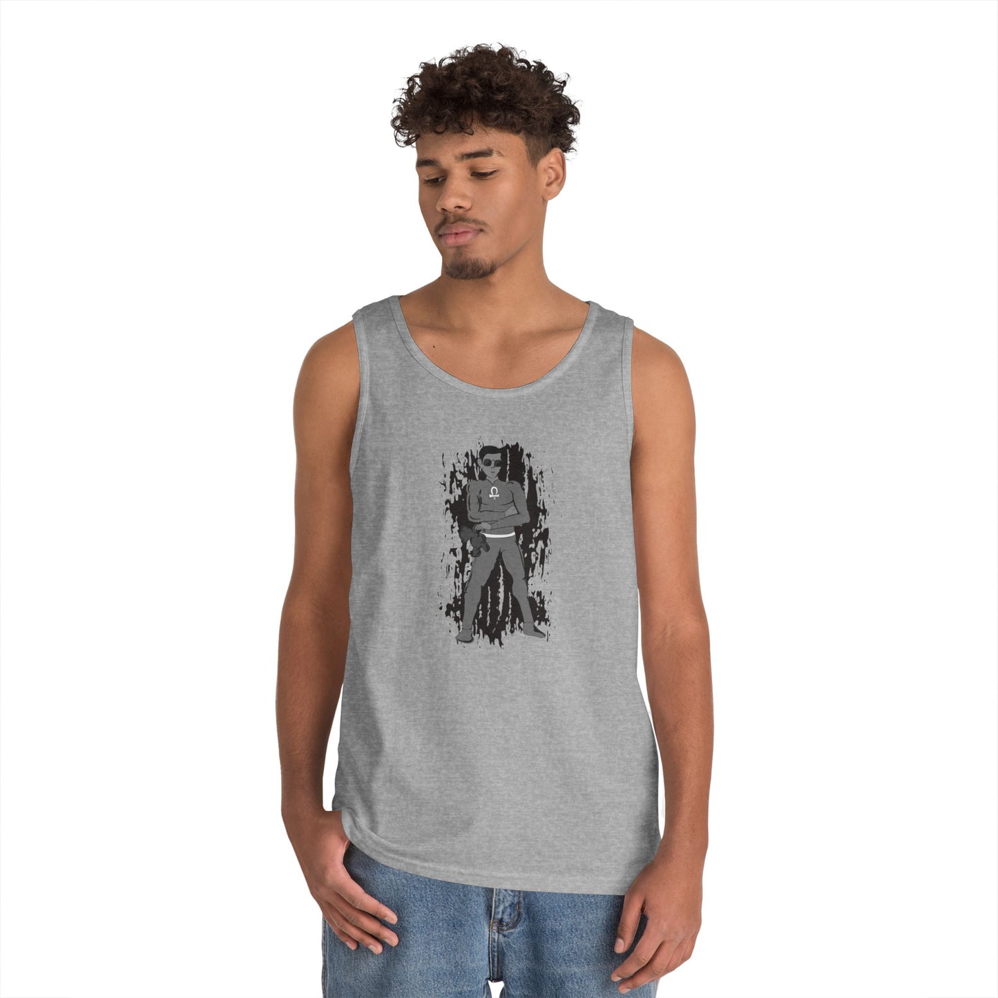 Root Chakra 1 Tank Top — Retro Explorer Graphic