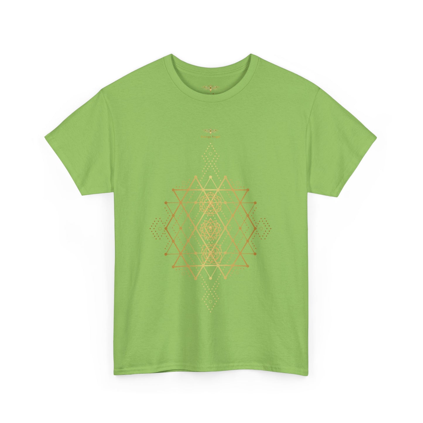 Sacred Geometry Chakra Unisex Heavy Cotton Tee