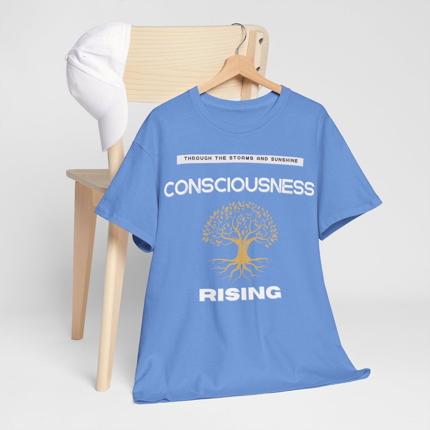Consciousness Rising: Unisex Heavy Cotton Tee