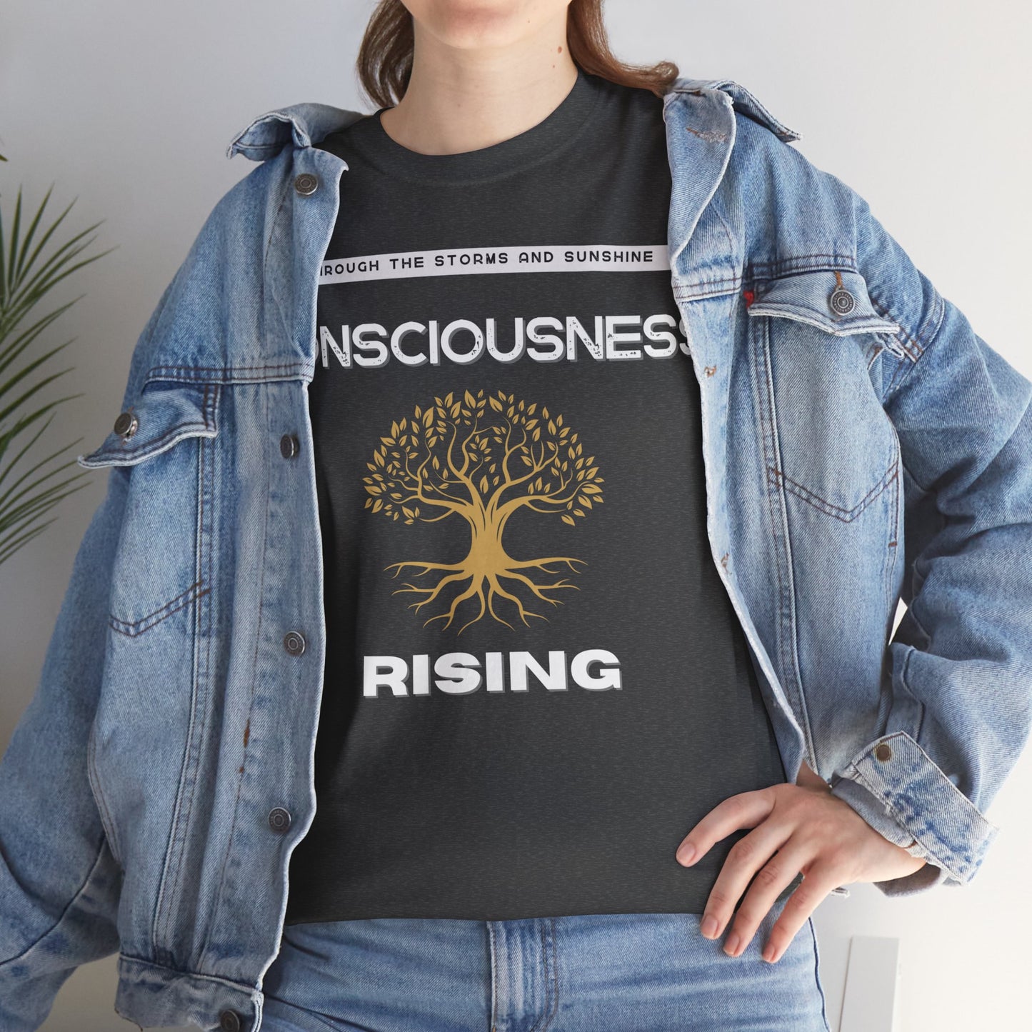 Consciousness Rising: Unisex Heavy Cotton Tee