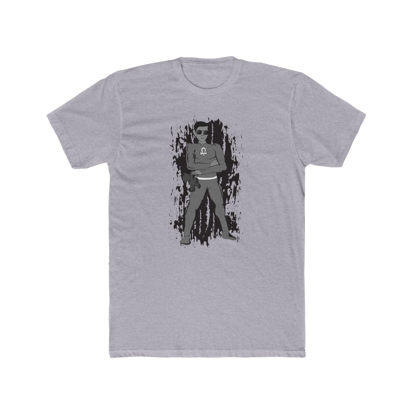 Grunge Skateboarder Root Chakra Super Hero Chakra 1 Tee — Urban Skate Clothing