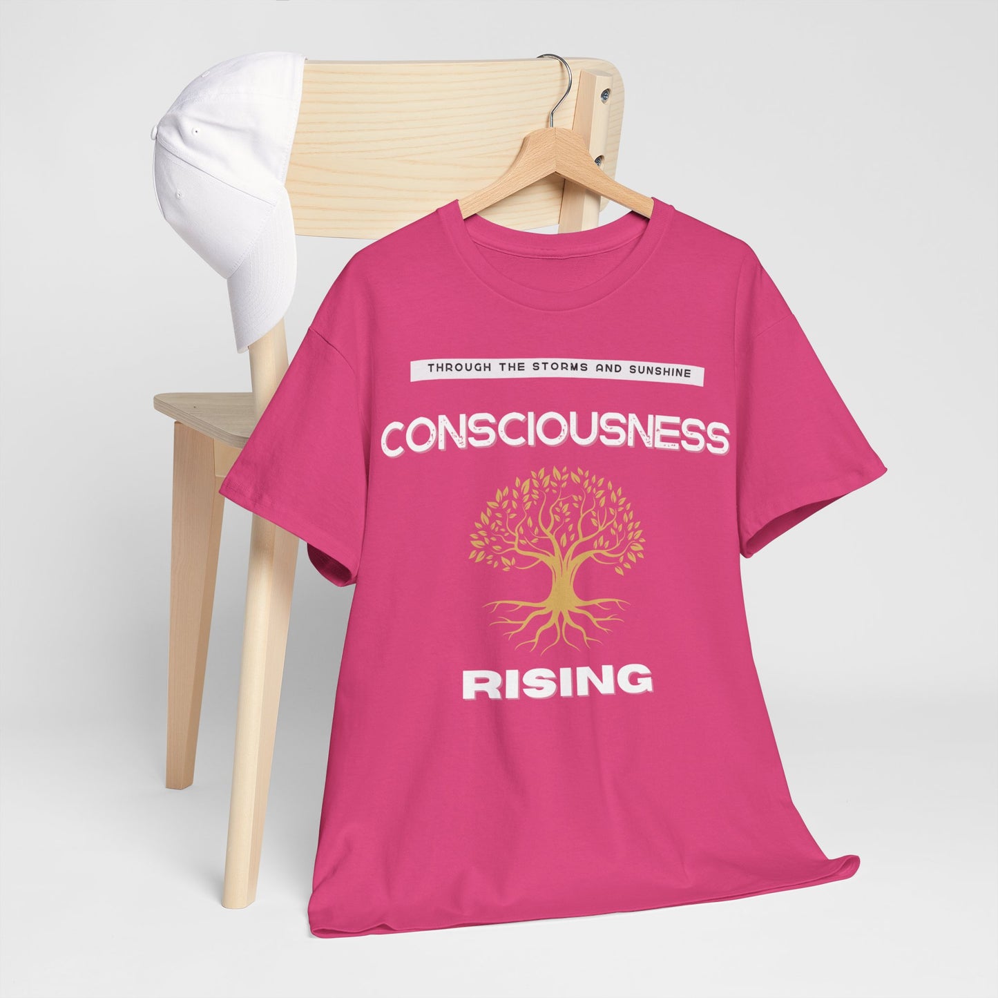 Consciousness Rising: Unisex Heavy Cotton Tee