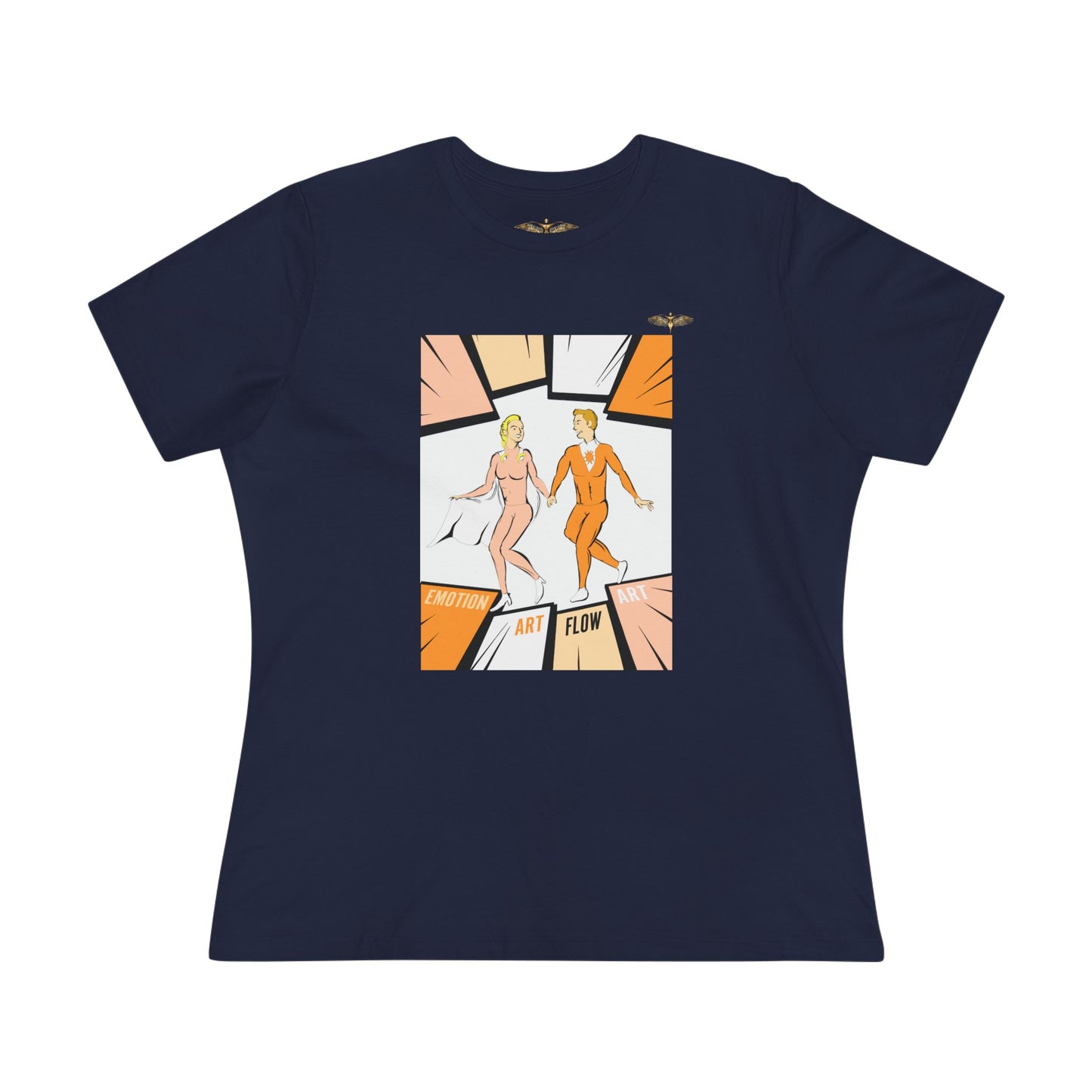 🎄 Sacral Chakra Tee - Sacred Art Holiday Gift for Her | Solara & Rivo Spiritual Fashion