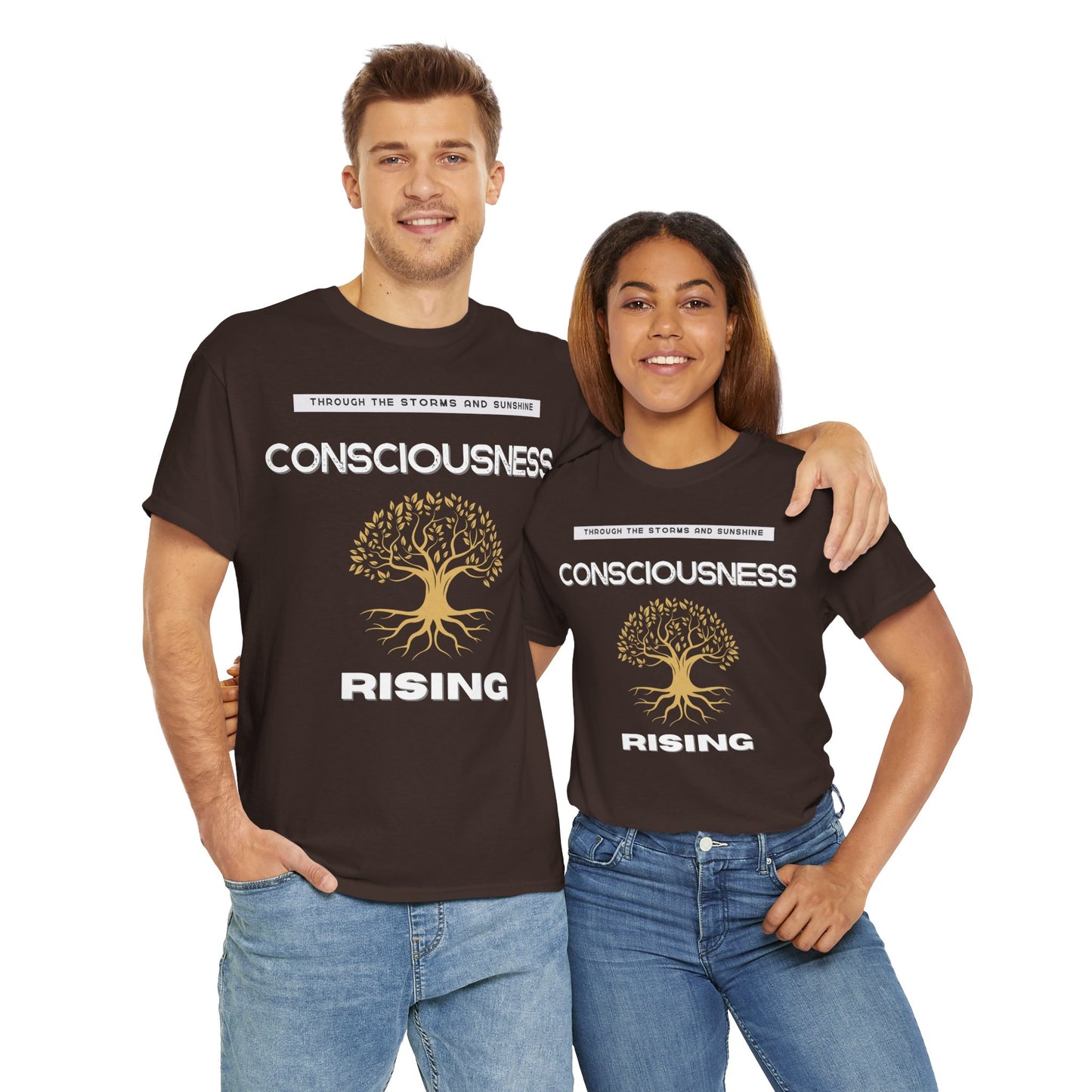 Consciousness Rising: Unisex Heavy Cotton Tee