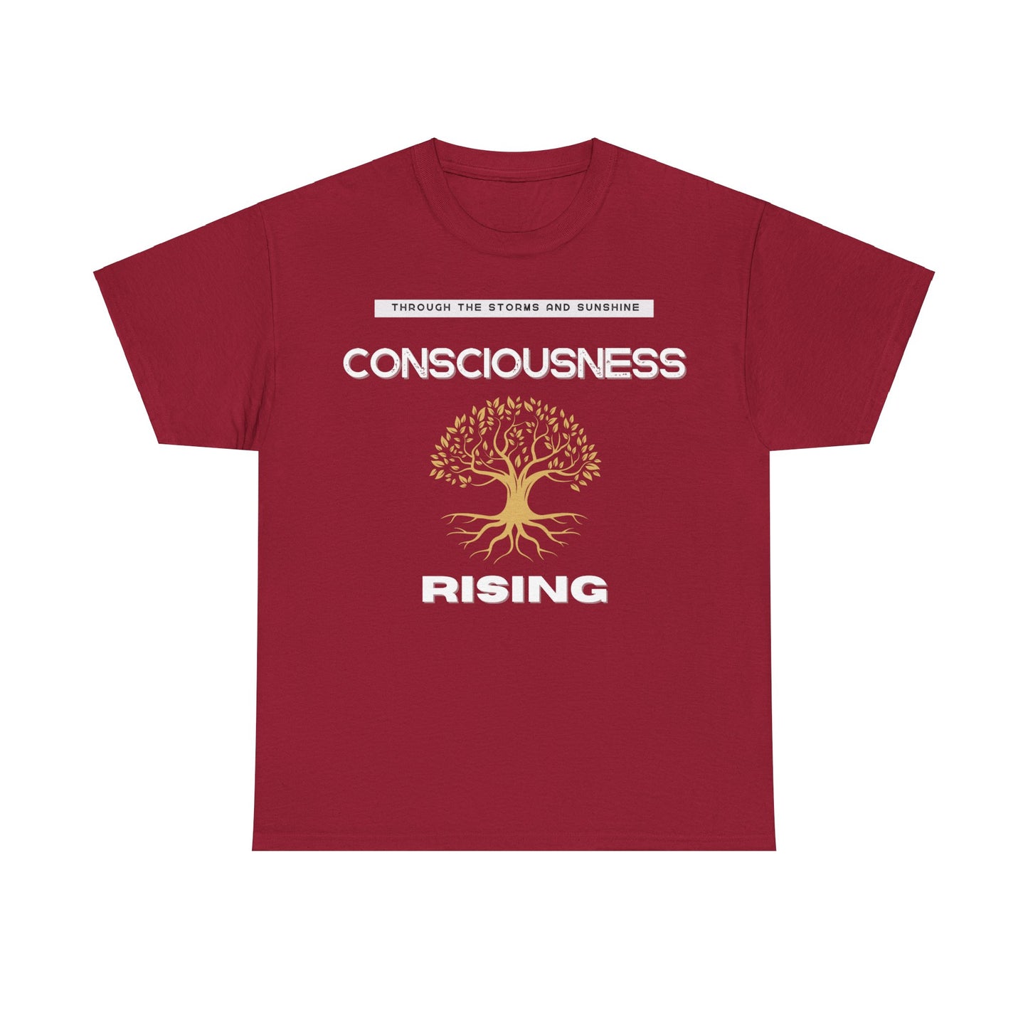 Consciousness Rising: Unisex Heavy Cotton Tee