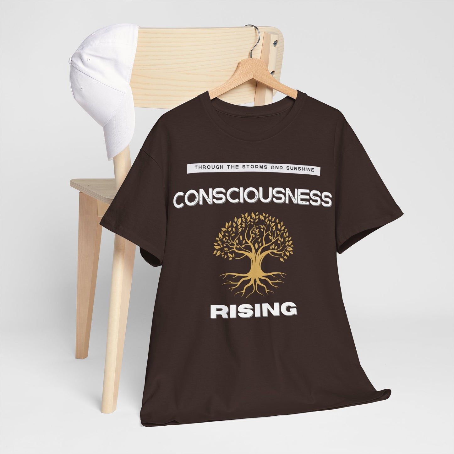 Consciousness Rising: Unisex Heavy Cotton Tee