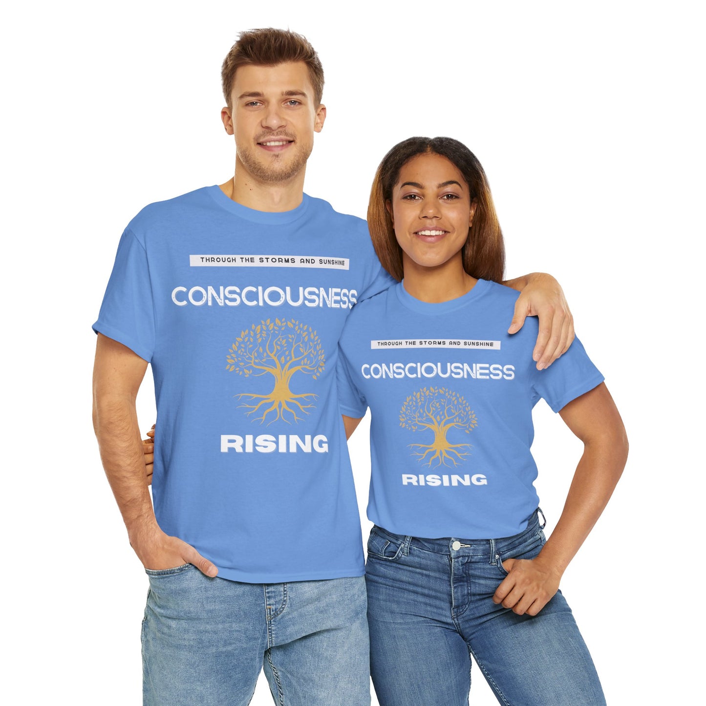 Consciousness Rising: Unisex Heavy Cotton Tee