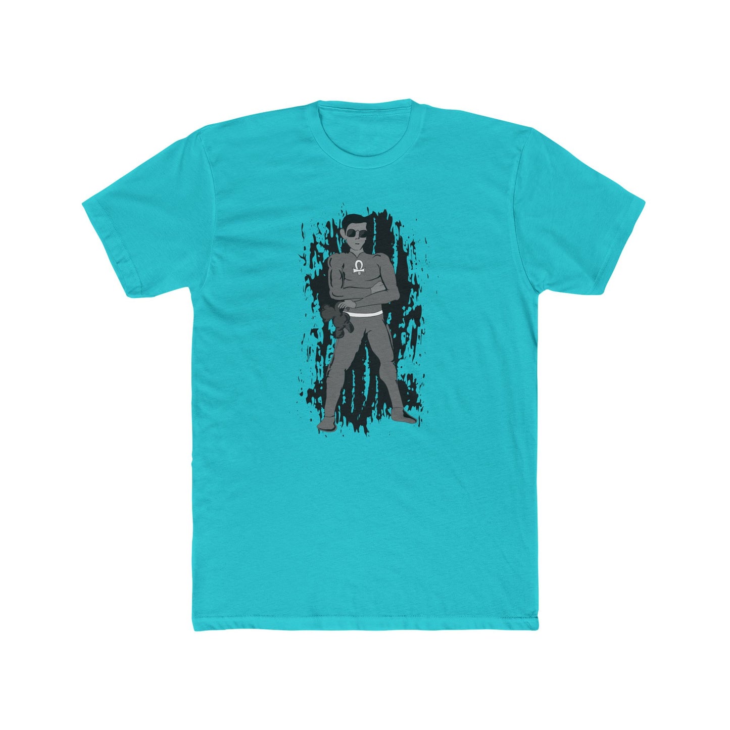 Grunge Skateboarder Root Chakra Super Hero Chakra 1 Tee — Urban Skate Clothing