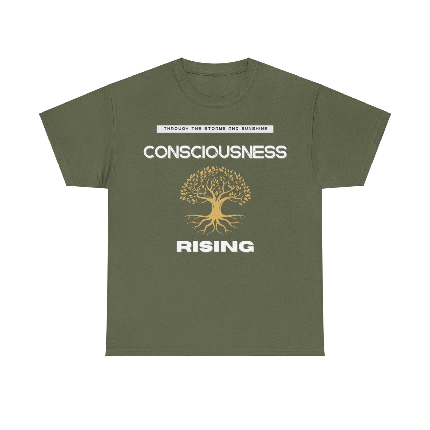 Consciousness Rising: Unisex Heavy Cotton Tee