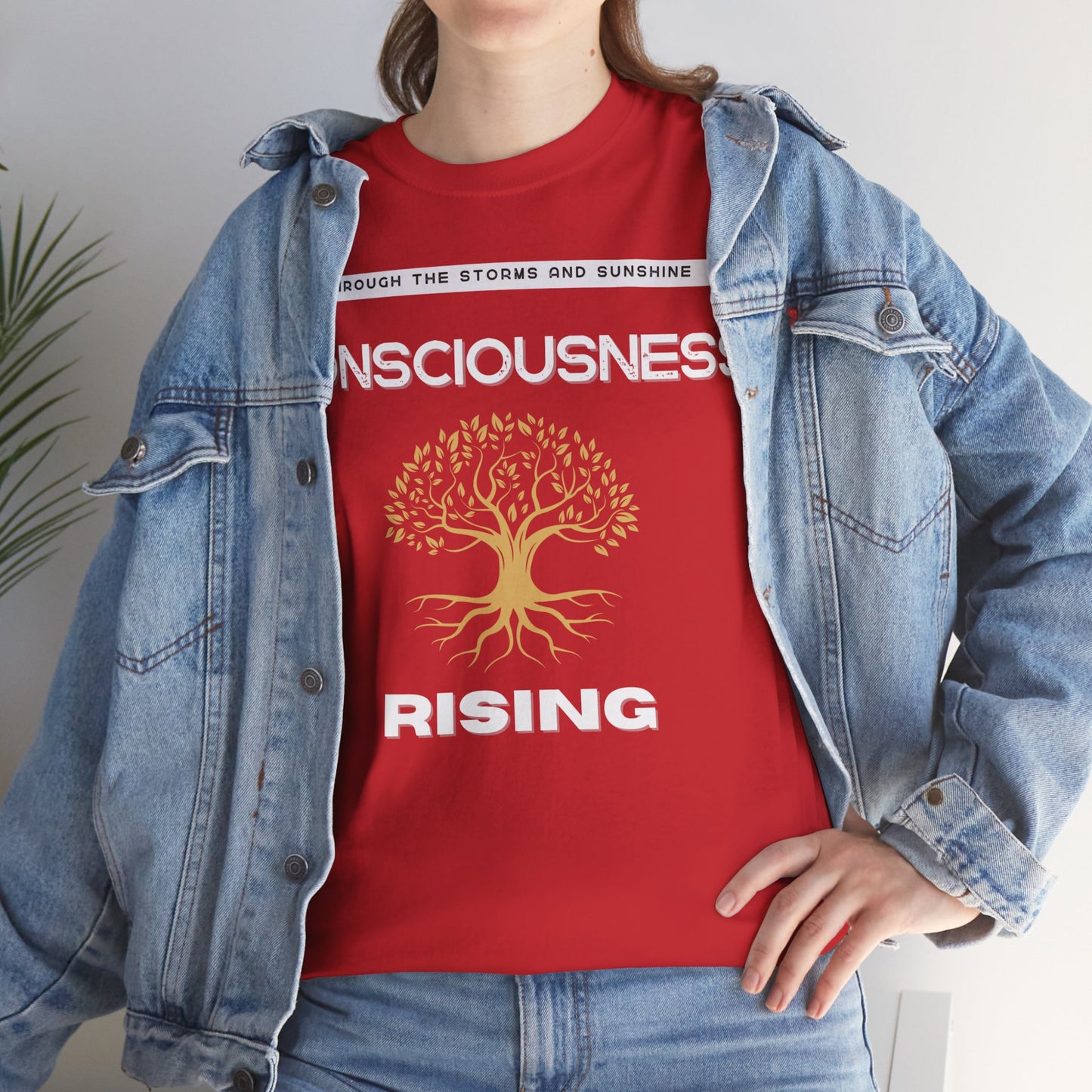 Consciousness Rising: Unisex Heavy Cotton Tee