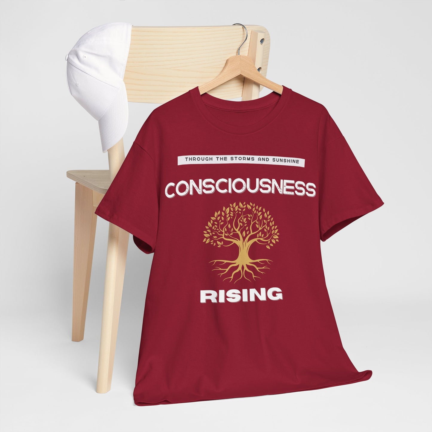 Consciousness Rising: Unisex Heavy Cotton Tee