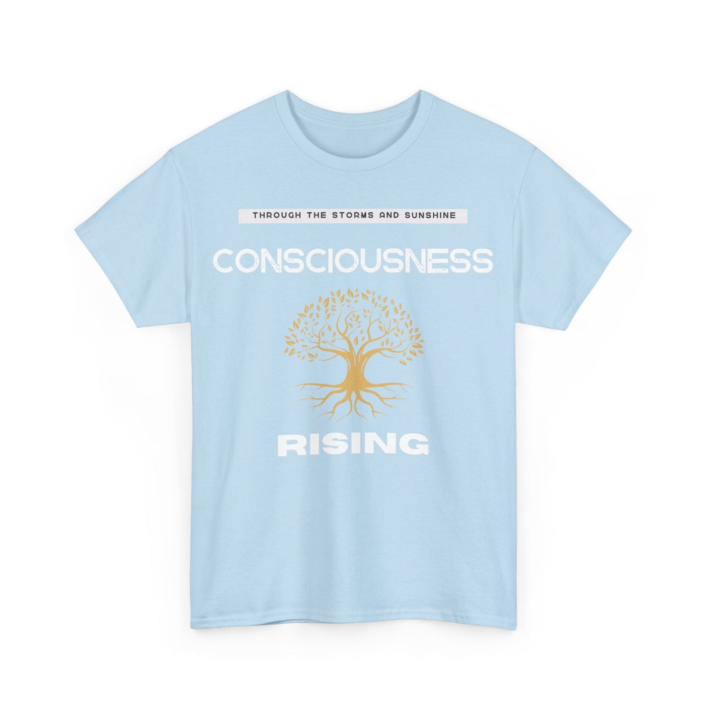 Consciousness Rising: Unisex Heavy Cotton Tee