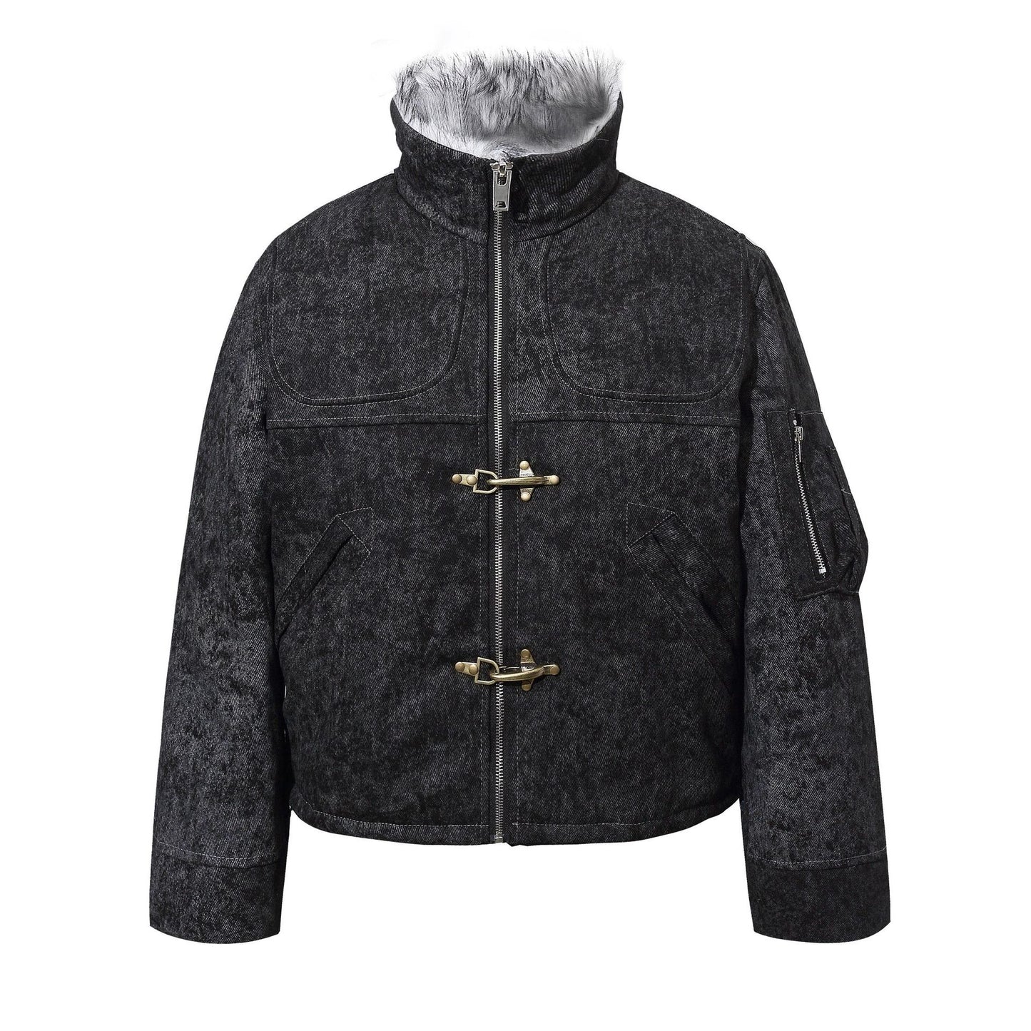 Cotton jacket with cotton jacket