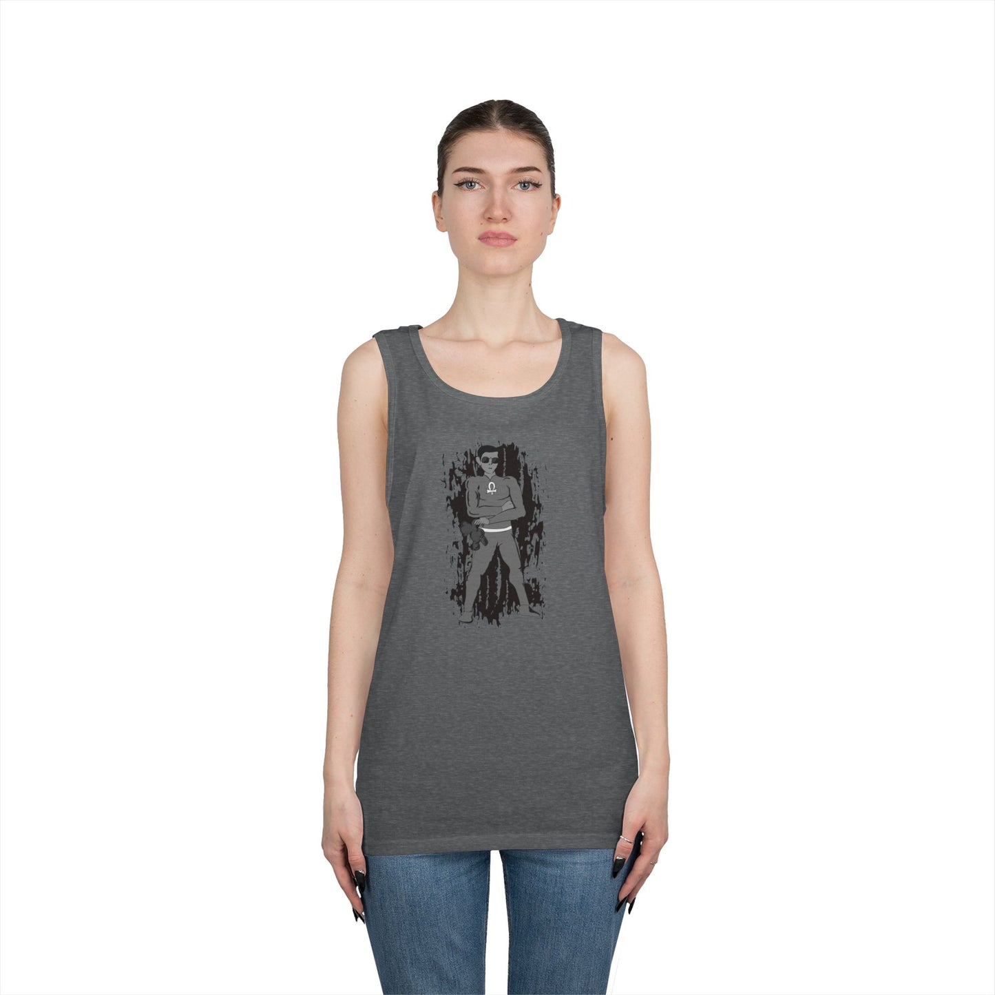 Root Chakra 1 Tank Top — Retro Explorer Graphic
