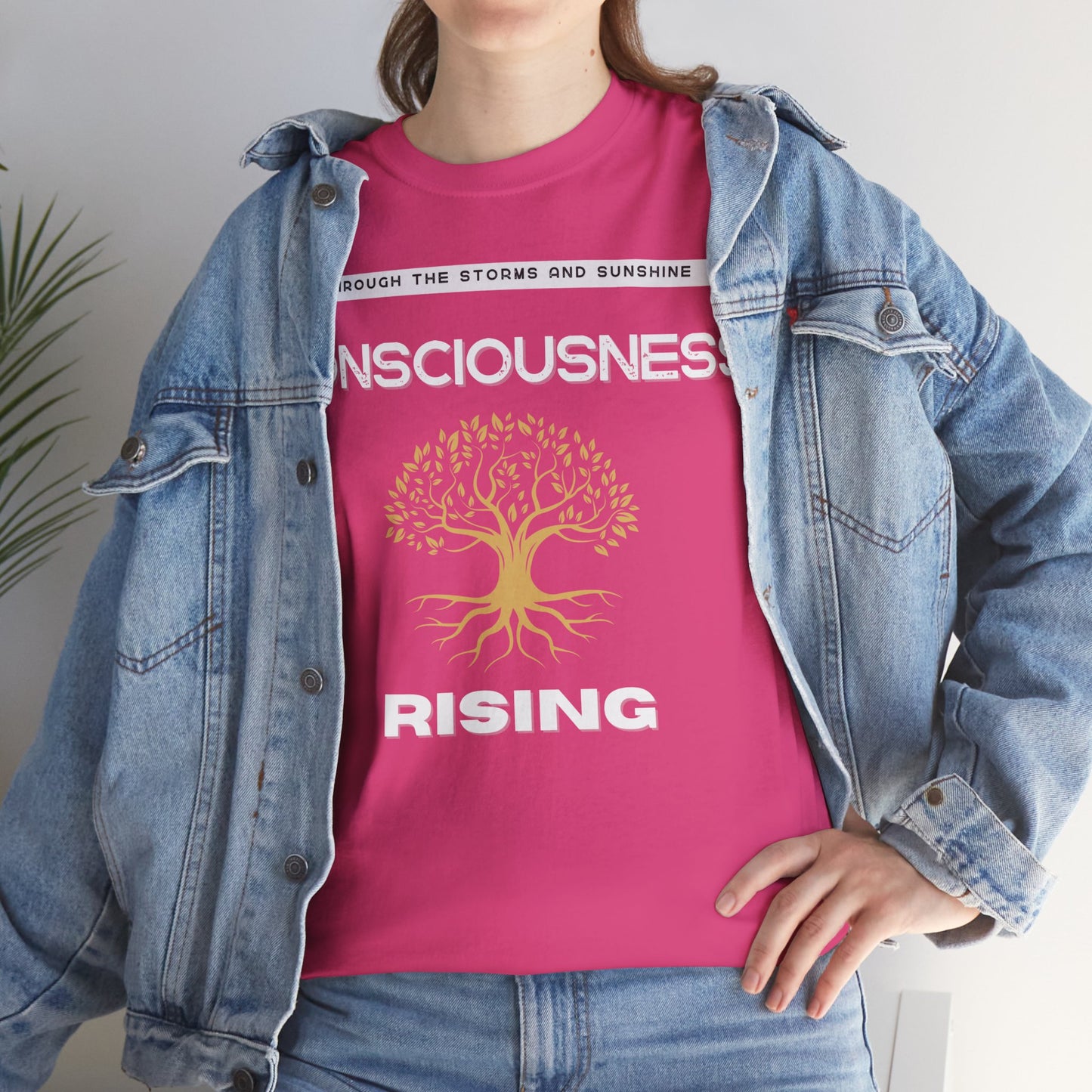 Consciousness Rising: Unisex Heavy Cotton Tee