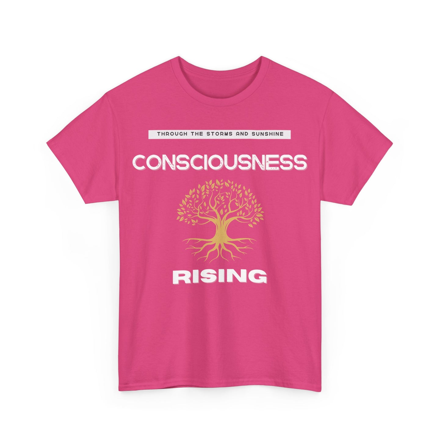 Consciousness Rising: Unisex Heavy Cotton Tee