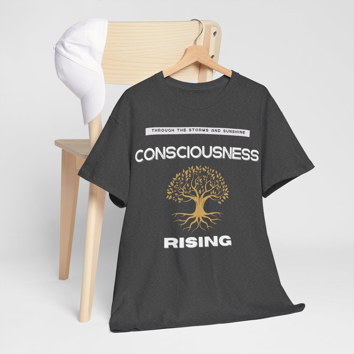 Consciousness Rising: Unisex Heavy Cotton Tee