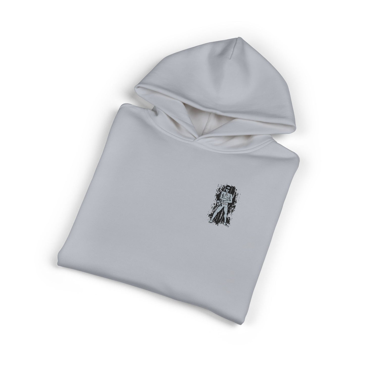 Relaxed Hoodie with Root Chakra Super Hero Chakra 1 Chest Design – Minimal Streetwear Pullover