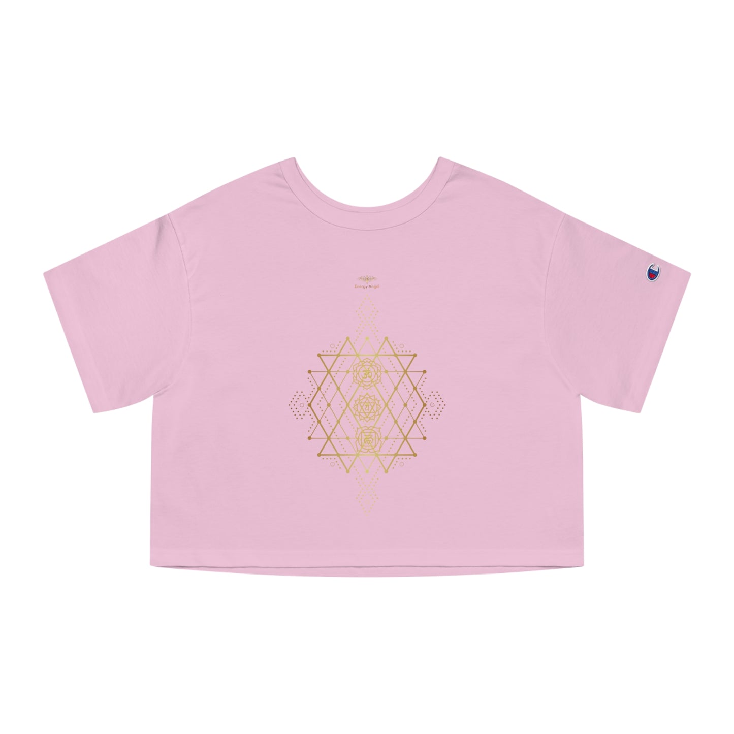 Cropped T-Shirt for Balance and Style - Champion Women's Chakra Harmony