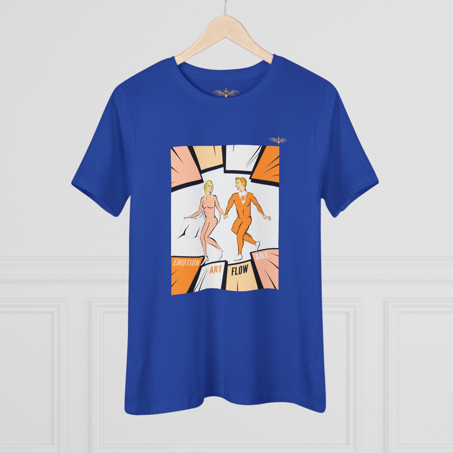 🎄 Sacral Chakra Tee - Sacred Art Holiday Gift for Her | Solara & Rivo Spiritual Fashion